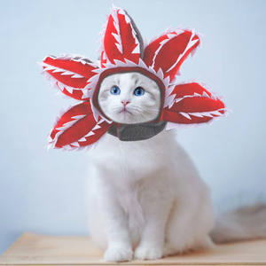 Disfraz de Cabeza de Gato y Perro, Gorro de Transformación <span class=keywords><strong>Audrey</strong></span> <span class=keywords><strong>II</strong></span>, Accesorio para Disfraz, Disfraz de Halloween - Product Image 5