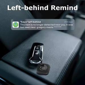 Temizle kare anahtarlık ile Gps evcil hayvan izleme cihazı çocuklar için anahtar bagaj Pet Anti kayıp cihaz Apple bulmak için benim cüzdan izci - Product Image 6