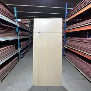 OME 2.3mm-8mm dày melamine & HDF thiết kế mới MDF/HDF melamine cửa da tùy chỉnh cảm biến da cửa cao cấp/tự động - Product Image 1