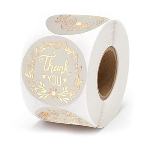<b>Stickers</b> Are High-Quality ODM Adhesive Labels Suitable for Expressing Gratitude in Gifts and Envelopes for Small Businesses - Product Image 1