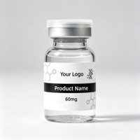 Personnalisez votre design : Petites flacons de 3 ml et 10 ml, flacons Pepti simples de 3 ml, étiquettes et boîtes holographiques brillantes