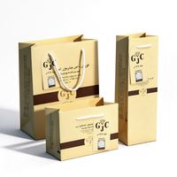 Emballage en carton recyclable classique personnalisé avec lamination, corde en coton/découpe numérique pour artisanat de fête d'anniversaire et bougies