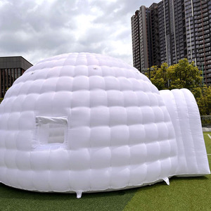 Ngoài trời di động Inflatable Lều tuyết mái vòm lều với ánh sáng dẫn 2 cửa sổ cho Đảng đám cưới cắm trại - Product Image 2