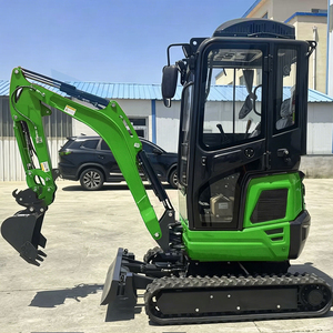 Mini Excavadora Pequeña de 2 Toneladas, Excavadora Hidráulica sobre Orugas Multifuncional para Motor, Bomba y Engranajes - Product Image 6