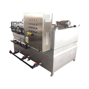 Sistema Mezclador de Floculantes <span class=keywords><strong>PAM</strong></span>/PAC con Alimentador, Bomba PLC, Material SS304, Capacidad 500-6000L/H, Motor Eléctrico para Preparación de Polímero Seco y Lodos - Product Image 1