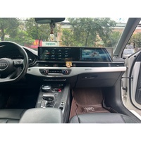 Lecteur multimédia automobile Android 14 double écran 25,6 pouces avec CarPlay intégré, Android Auto, YouTube pour Audi A4L A5L Q5L 2018-2024