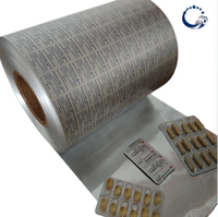 Rouleau de film composite en aluminium Pe Pp Pvc Ptp pour capsules médicales, comprimés, pilules, emballage pharmaceutique