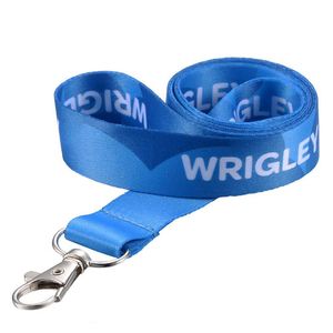 Lanière personnalisée avec logo, taille 90*2 cm, sublimation, avec crochet métallique, sangle pour le cou, pour événement - Product Image 2