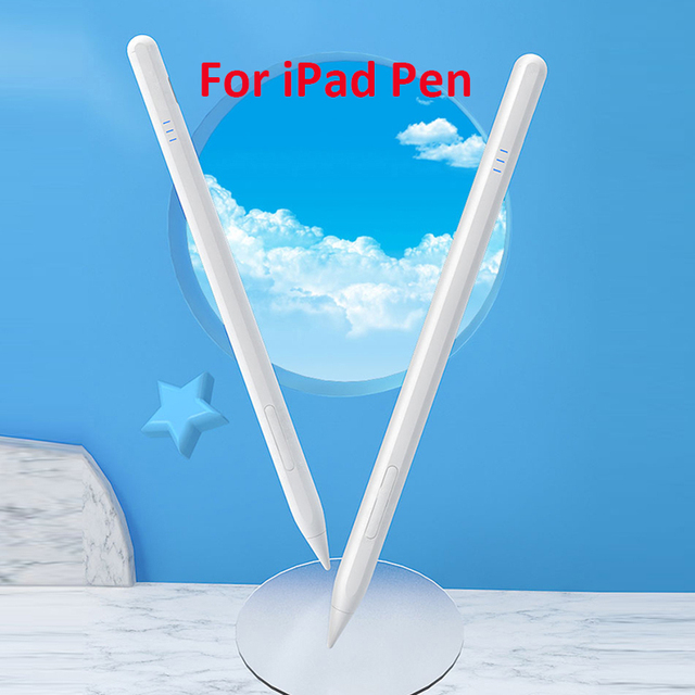 Tablet Active Capacitive Stylus Pen Touch Screen Pencil Drawing High Sensitive POM Fine Point Tip for Apple iPad Pencil