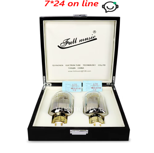 T-051 Fullmusic Premium 845SL Vacuum Tube 845/CNE 845/Q Upgrade Edition Vintage HIFI AUDIO Tube AMP DIY Factory Match Luxury Box