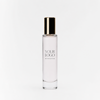 Eau de Parfum Vanille Musc Ambrée Dégradé Violet Flacon Slim pour Femme 100ml 50ml 35ml Vaporisateur de Parfum Vente en Gros Logo Personnalisé 2026