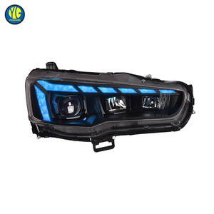 YU GUANG per mitMitsubishi <span class=keywords><strong>Lancer</strong></span> luce per auto a 2009 2016 fari per auto Upgrade A4 stile faro di testa spina e lampada da gioco - Product Image 2