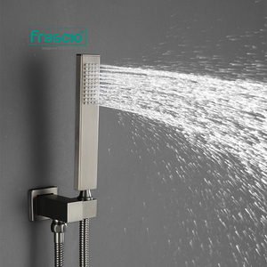 Frascio Schwarzes Badezimmer-Duschsystem Bad- und Duscharmaturen Wandmontierte Hotel-Regendusche Verdeckte Duscharmatur-Set - Product Image 4