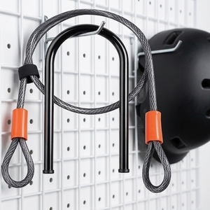 <span class=keywords><strong>Candado</strong></span> en U <span class=keywords><strong>Kryptonite</strong></span> Kryptolok Estándar de 12.7mm para Bicicleta con Soporte FlexFrame-U y Cable de Seguridad KryptoFlex 410 de 10mm con Bucle, Resistente a la Oxidación - Product Image 4