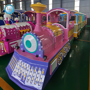 รถไฟไร้รางสำหรับบ้านและห้างสรรพสินค้าออกแบบมาอย่างดีสำหรับสวนสนุกนักท่องเที่ยวเที่ยวชมสถานที่โดยตรง - Product Image 1