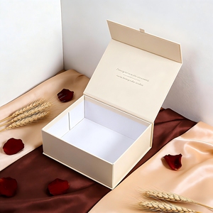 Versatile Custom Logo High-End Book Shaped Packaging <strong>Boxes</strong> with <strong>Glitter</strong> UV Coating for Gifting &amp; Retail - Product Image 1