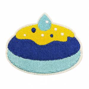 Nuevo hierro en dibujos animados Hanukkah parches bordados insignias de vacaciones transfronterizas - Product Image 5