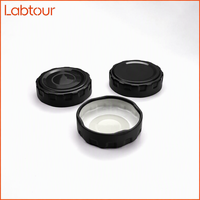 Bouchon à vis en métal étamé de haute qualité 38 mm pour bouteilles et bocaux, anti-enfants, étanche, écologique, qualité alimentaire, facile à utiliser