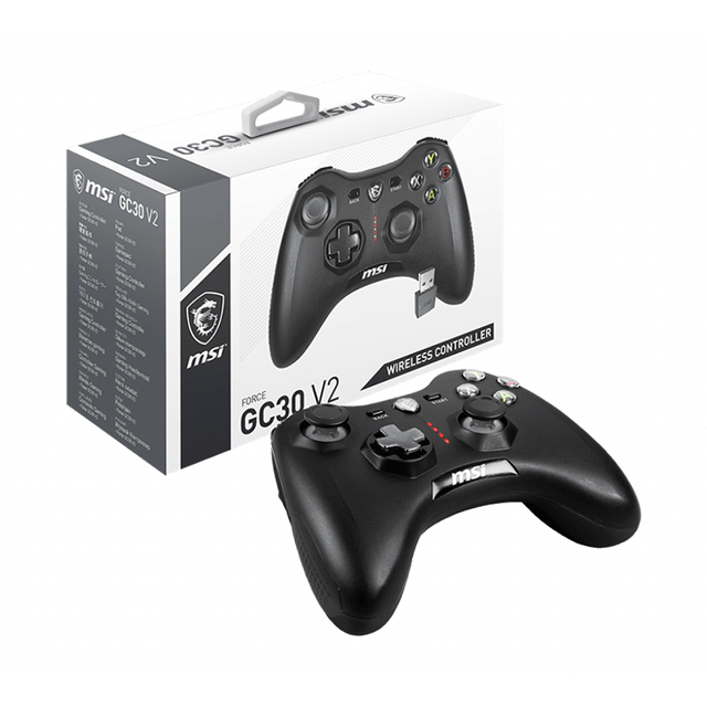 MSI FORCE GC30 V2 Gaming Controller Supports PC and Android System Wired and Wireless Gamepad Dual-mode Games Gear