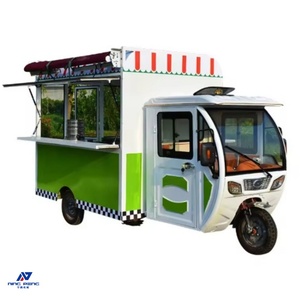 Camion de nourriture mobile de marque NP, chariot de nourriture électrique avec roues pour chariot de nourriture à café, vélo électrique - Product Image 6