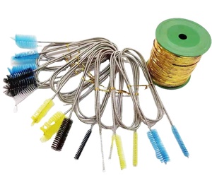 Brosse de vidange en Nylon, nettoyeur de tuyau de vidange élastique à Double extrémité, brosse de nettoyage d'évier - Product Image 6