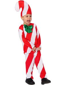 Nuevo Disfraz de Navidad 2026 <span class=keywords><strong>para</strong></span> Niños, Traje Rojo de Bastón de Caramelo <span class=keywords><strong>para</strong></span> Niño y Niña, Ropa de Baile <span class=keywords><strong>para</strong></span> Fiestas Navideñas, Traje de Escenario <span class=keywords><strong>para</strong></span> Navidad - Product Image 6