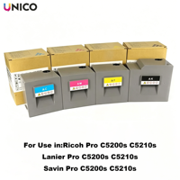 Cartouche de toner couleur UNICO Pro C5200 compatible avec l'imprimante laser Ricoh Lanier Savin Pro C5200s C5210s