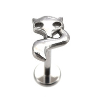 Anneau de lèvre en titane F136, forme multiple, croissant, couronne, amour, araignée, clous d'oreille, boucles d'oreilles polyvalentes à la mode pour femmes