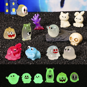 Miniaturas de Resina de Animales Góticos Románticos de Vampiro, Tendencia 2026, Estatuas Decorativas para el Hogar de Halloween, <span class=keywords><strong>Estilo</strong></span> Vintage Cremoso y Romance Oscuro - Product Image 5