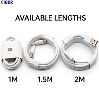 Kabel Pengisian Daya Super Cepat USB 6A Tipe A ke Tipe C, Inti Tembaga Berlapis Timah, Kabel Transfer Data, Panjang Sesuai Pesanan