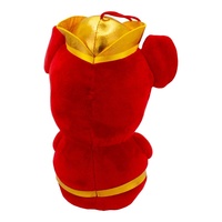 Jouet en peluche personnalisé Kawaii Premium pour bébé, modèle Rat en peluche rouge chinois mignon, le plus vendu