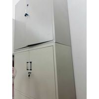 Archivadores Modulares de Acero con Marco Ajustable y Bloqueable para Uso Hospitalario, Diseño Moderno, Gran Capacidad de Almacenamiento