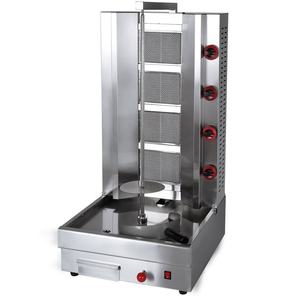 Máquina de Shawarma a Gas de 3 Cabezas, Alta Eficiencia, GLP, Gran Capacidad de 23 kg para Ventas de Alto Volumen - Product Image 6