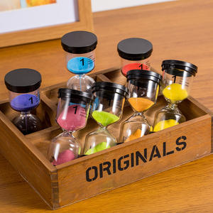 मैकरोन छात्र बच्चे समय हाथ से हाथ से रोटेट ग्लास के लिए 15 30 60 मिनट टाइमर टाइमर - Product Image 6