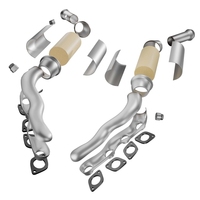 Auto Engine Parts Exhaust System Exhaust Manifold Catalytic Converters for 2007-2010 BMW X5 E70 3.0 4.4 4.8i 18407568013