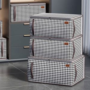 Closet Organizers Large Capacity Quilts <b>Clothes</b> Blankets Organizer Bags Stackable <b>Storage</b> Household Organization - Product Image 2