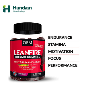 מותג פרטי Gummy ויטמין פקטין קפאין טאורין Gummies עם <span class=keywords><strong>B12</strong></span> ויטמינים עבור Boost אנרגיה וסיבולת המוטיבציה פוקוס - Product Image 2