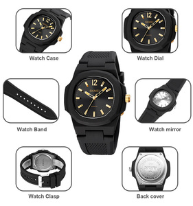 Montres Skmei modèle 1717 à prix avantageux, quartz, résistantes à l'eau, mode, haute qualité, minimalistes, montres de luxe pour femmes - Product Image 5