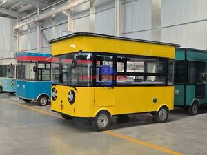 Carrito de Comida Ambulante Personalizado para Interiores, Quiosco de Comida, Camión de Comida Eléctrico, Cocina Móvil, Camión de Comida, Autobús para Fiestas - Product Image 3
