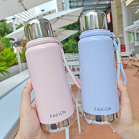 Botol termos cangkir air vakum baja tahan karat 680ml baru botol termos gelas terisolasi dinding ganda portabel kustom