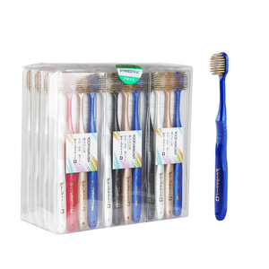 Banner <b>Toothbrush</b> Soft Bristle Adult Manual Cleaning Gum Care 4 Pack - Product Image 5