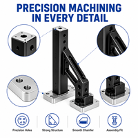Support de protection d'équipement en aluminium usiné CNC de précision sur mesure pour la protection des équipements et des machines industrielles