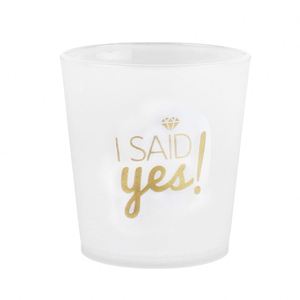 Faveurs de fête de bachelorette, mini verres à shot en plastique jetables, elle a dit oui - Product Image 1