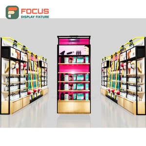 ตู้โชว์วิกผมขนาดใหญ่ ชั้นวางกระจกหลายชั้น พร้อมกุญแจล็อค สำหรับร้านขายวิกผม - Product Image 3