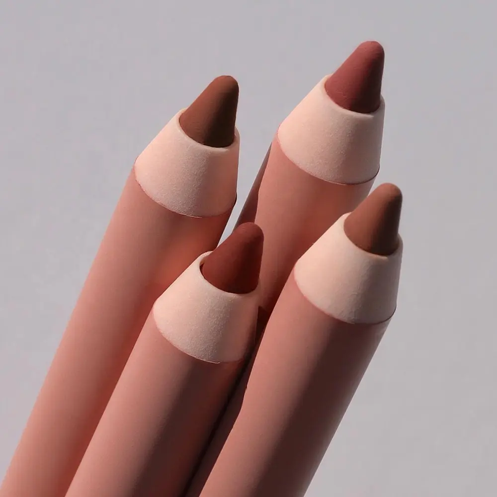 Tùy chỉnh chất lượng cao Matte Lipliner bút chì Private Logo bán buôn OEM mỹ phẩm Longwear sắc tố Vegan kem môi lót