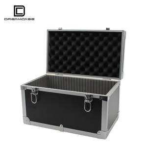 Maletín Profesional Portátil <span class=keywords><strong>con</strong></span> Asa, Maleta de Transporte <span class=keywords><strong>con</strong></span> <span class=keywords><strong>Ruedas</strong></span> para Instrumentos, Fabricada en Aluminio - Product Image 1