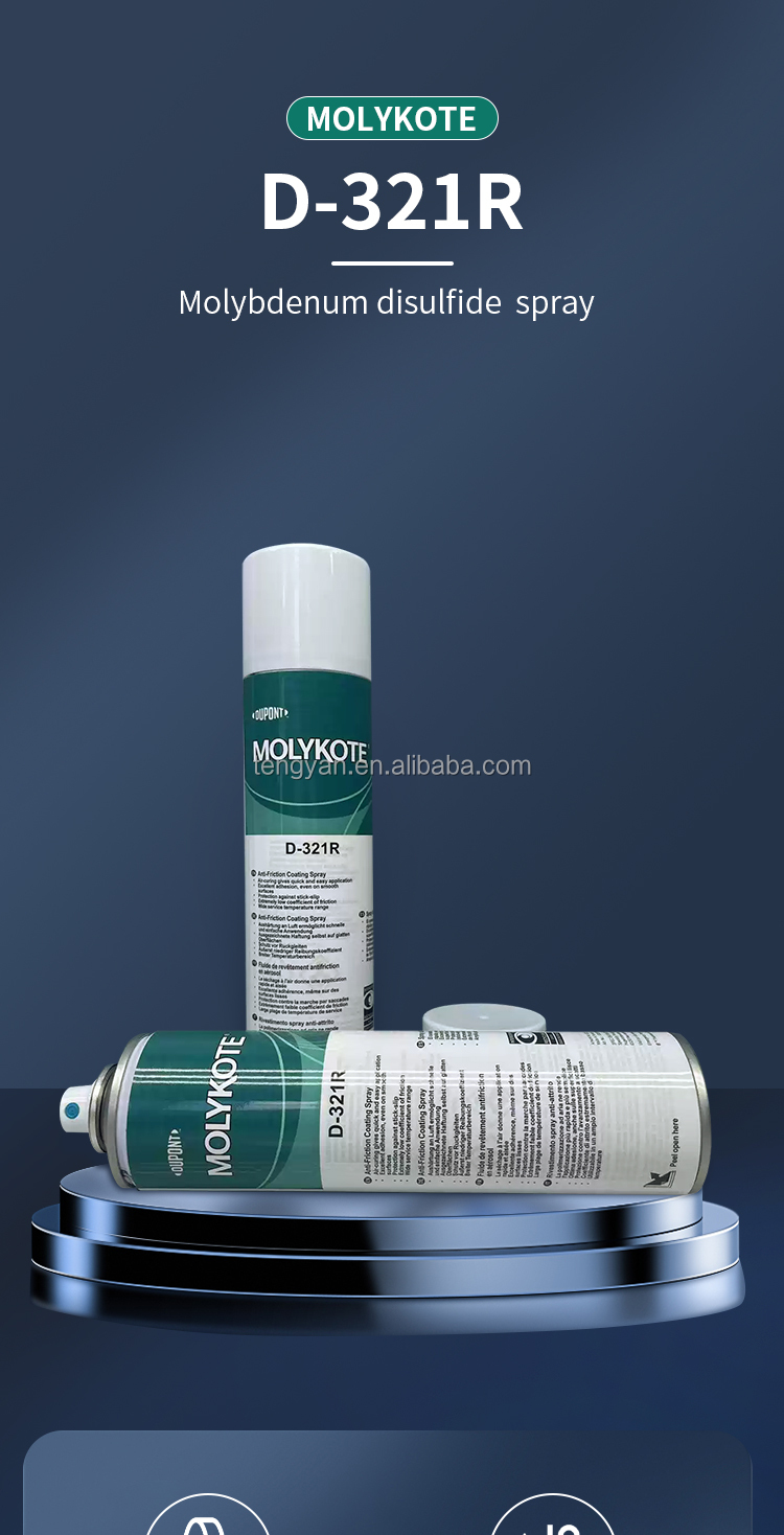 MOLYKOTE D-321-R Molybdenum Disulfide Antifriction Coating for