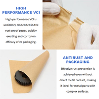 Emballage industriel personnalisé en papier kraft VCI laminé tissé en PE renforcé, résistant à la rouille, imperméable à l'humidité, écologique et robuste