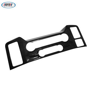 Kohlefaser-Innenverkleidung für Mittelkonsole und Klimaanlagenschalter für Ford F150 2021+ - Product Image 4