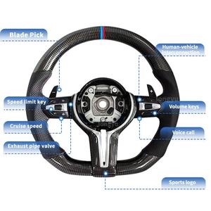 Volante de fibra de carbono al por mayor para <span class=keywords><strong>BMW</strong></span> <span class=keywords><strong>Serie</strong></span> <span class=keywords><strong>1</strong></span> E88 128i 135i 135is 120d <span class=keywords><strong>118d</strong></span> 123d Convertible - Product Image 2